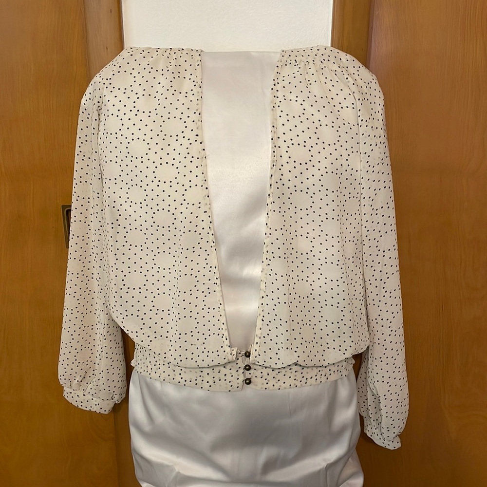 BKE polka dots blouse